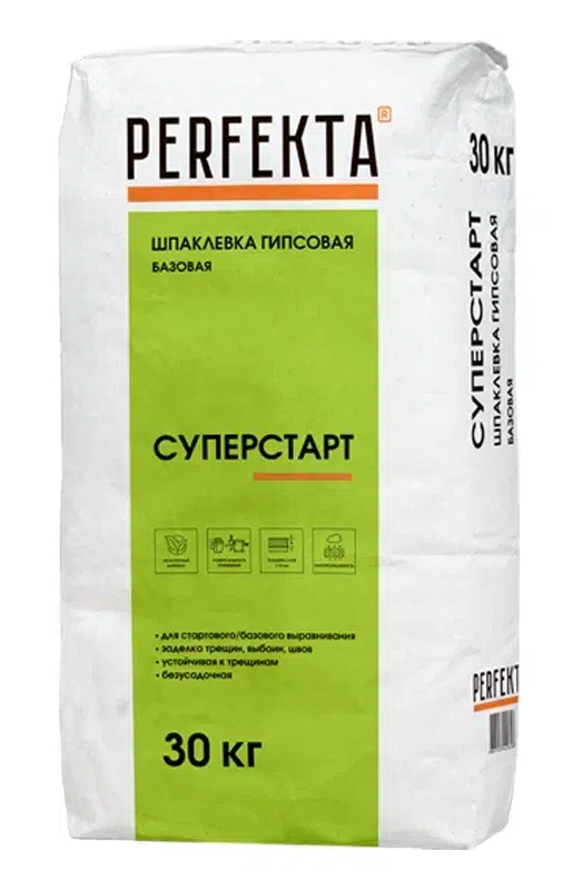 Шпаклевка базовая PERFEKTA Суперстарт 30 кг Шпаклевка базовая PERFEKTA Суперстарт 30 кг