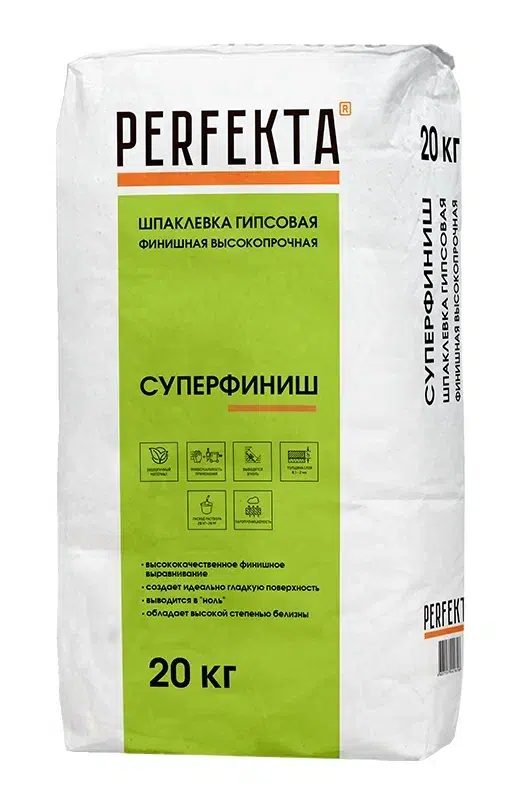 Шпаклевка суперфинишная PERFEKTA Суперфиниш 20 кг Шпаклевка суперфинишная PERFEKTA Суперфиниш 20 кг