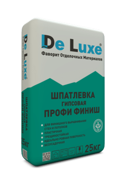 Шпаклевка финишная De Luxe Профи Финиш 25 кг