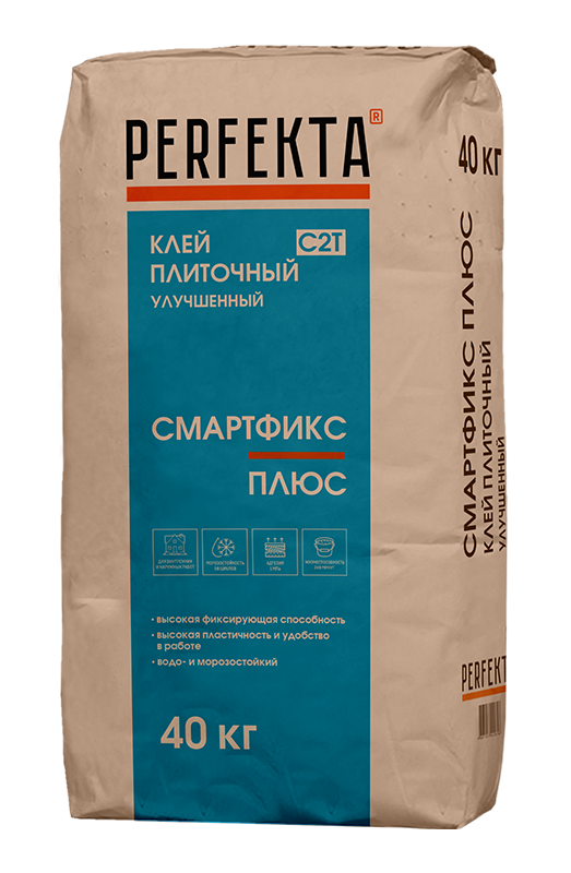 Смесь клеевая для плитки PERFEKTA Смартфикс Плюс (C1) 25 кг