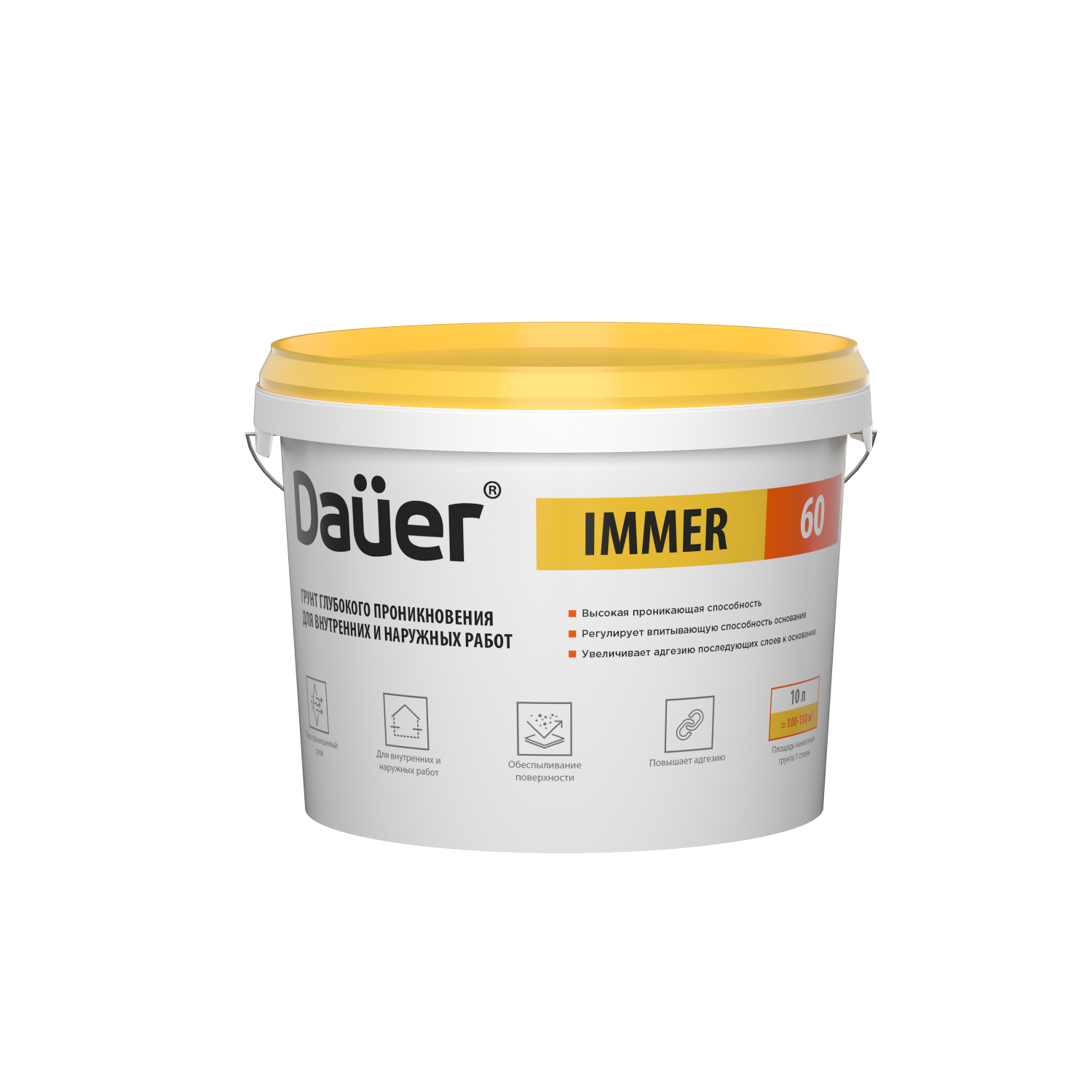 Грунтовка глубокого проникновения DAUER IMMER 60 10 л