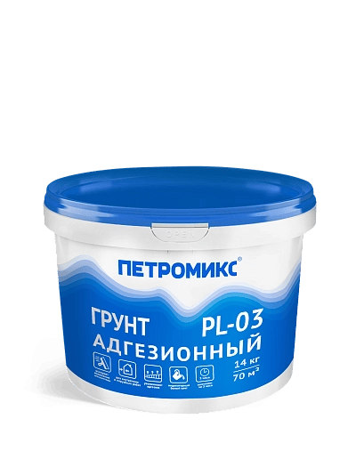 Грунтовка фасадная ПЕТРОМИКС PL-03 14 кг