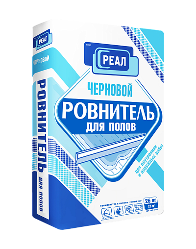 Смесь напольная выравниваемая РЕАЛ 25 кг