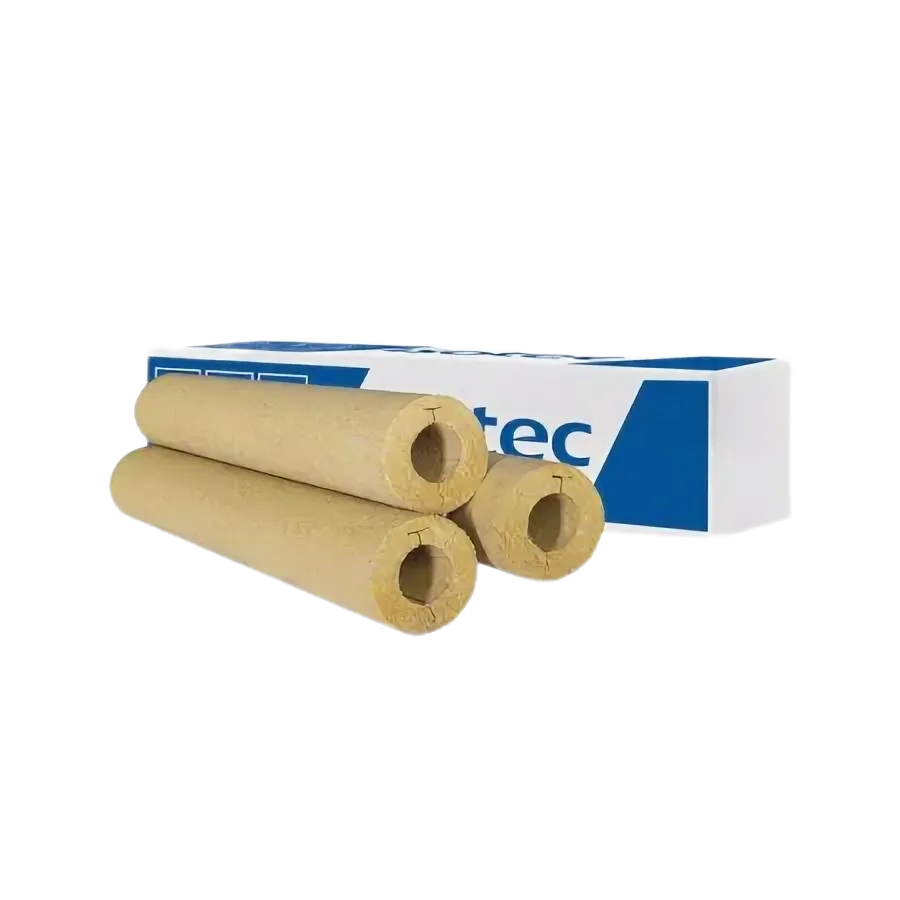 Цилиндр термонавивной из базальтовой ваты ISOTEC Section-100 90х45-1200 мм