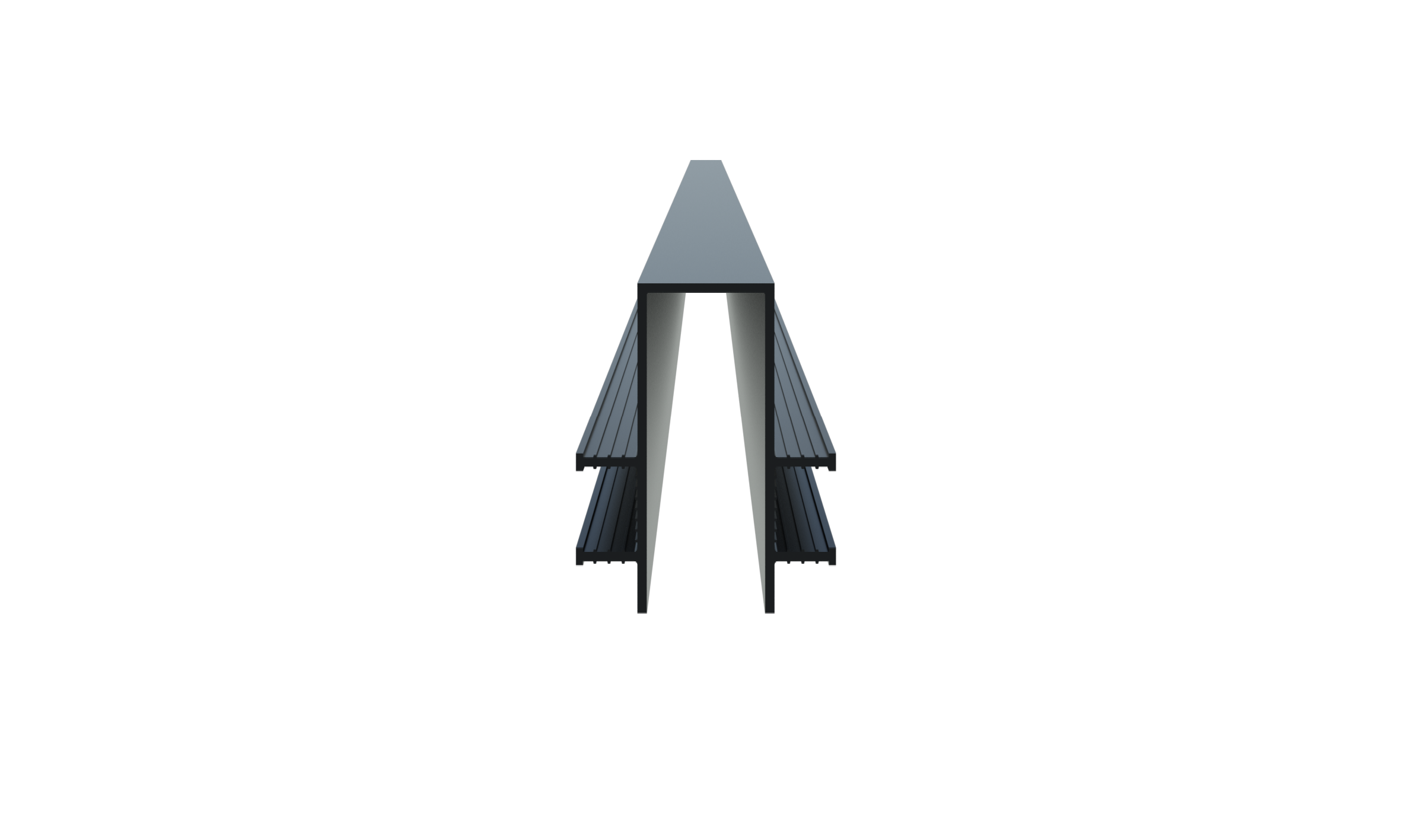 Гидрошпонка защитная П-образная деформационная  BMI Icopal ИКОПАЛ ДП 140/35/50 PVC 20 м